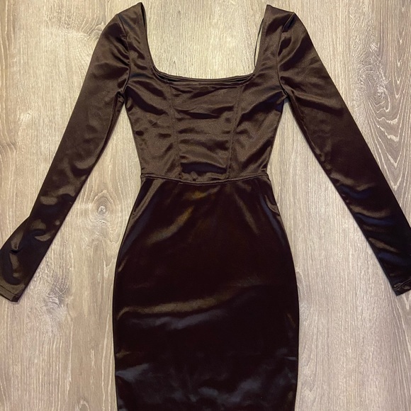 Satin corset dress NWOT - Picture 4 of 5